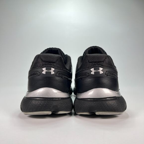 Under Armour Micro G Pulse II Black Running Shoes 111255147-001 Men’s Size 9.5E - Picture 5 of 11